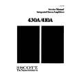 SCOTT 430A Manual de Servicio