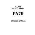 KAWAI PN70 Manual de Usuario
