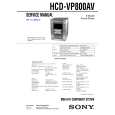 SONY HCD-VP800AV Manual de Servicio