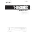 TEAC TR680RS Manual de Usuario