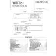 KENWOOD TKR851 Manual de Servicio
