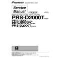 PIONEER PRS-D2000T/XU/ES Manual de Servicio