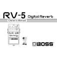BOSS RV-5 Manual de Usuario