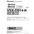 PIONEER VSX-D814-S/KUXJICA Manual de Servicio