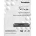 PANASONIC DVDA300 Manual de Usuario