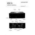 KENWOOD KM-X1 Manual de Servicio
