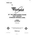 WHIRLPOOL SF304BSPW0 Catálogo de piezas