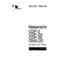 NAKAMICHI CDP-2E Manual de Servicio