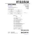 SONY HT-SL5A Manual de Servicio