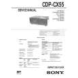 SONY CDP-CX55 Manual de Servicio