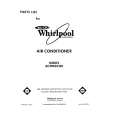 WHIRLPOOL AC2904XW0 Catálogo de piezas