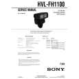 SONY HVLFH1100 Manual de Servicio