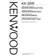 KENWOOD KX35W Manual de Usuario