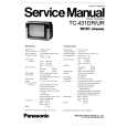 PANASONIC TC431 Manual de Servicio