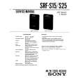 SONY SRF-S25 Manual de Servicio