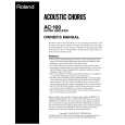 ROLAND AC-100 Manual de Usuario