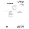 SONY ICFC1210 Manual de Servicio