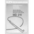 SENNHEISER MD 211 Manual de Usuario