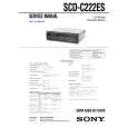 SONY SCDC222ES Manual de Servicio