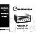 HARMAN KARDON CITATIONIII-X Manual de Usuario