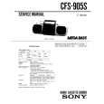 SONY CFS-905S Manual de Servicio