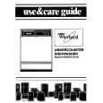 WHIRLPOOL DU5500XR1 Manual de Usuario