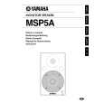 YAMAHA MSP5A Manual de Usuario