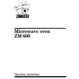 AEG ZM600 Manual de Usuario