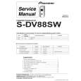 PIONEER S-DV88SW/NVXJI Manual de Servicio