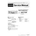 CLARION ARX7170R Manual de Servicio