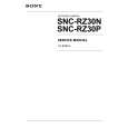SONY SNCRZ30N Manual de Servicio