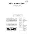 ONKYO DX-7711 Manual de Servicio
