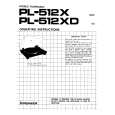 PIONEER PL-512XD Manual de Servicio