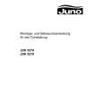 JUNO-ELECTROLUX JDK5570A Manual de Usuario