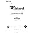 WHIRLPOOL LA3000XKW0 Catálogo de piezas