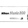 NIKON NUVIS200 Manual de Usuario