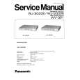 PANASONIC WJ-SQ308 Manual de Servicio