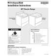 WHIRLPOOL KERC607HBS8 Manual de Instalación