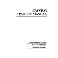 BRYSTON POWERPAC250 Manual de Usuario