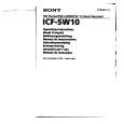 SONY ICF-SW10 Manual de Usuario