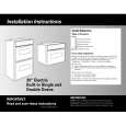 WHIRLPOOL RBD306PDZ6 Manual de Instalación
