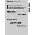 PIONEER DEH-P940MP/UC Manual de Usuario