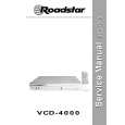 ROADSTAR VCD4000 Manual de Servicio