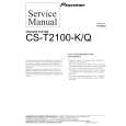 PIONEER CS-T2100-Q Manual de Servicio