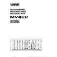 YAMAHA MV422 Manual de Usuario