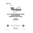 WHIRLPOOL SF332BEWW0 Catálogo de piezas