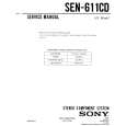 SONY SEN611CD Manual de Servicio