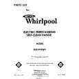 WHIRLPOOL RJE395PW0 Catálogo de piezas