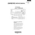 ONKYO TXSR701 Manual de Servicio