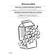 WHIRLPOOL KSBS25FKWH02 Manual de Instalación